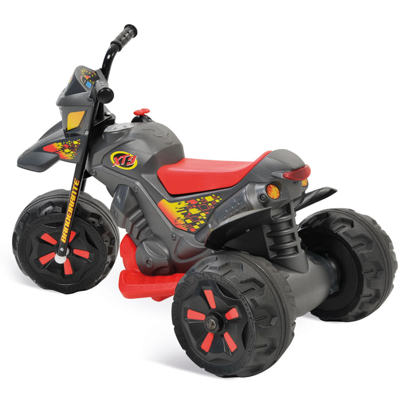 Moto elétrica bandeirante 6v xt3 grafite Clearance