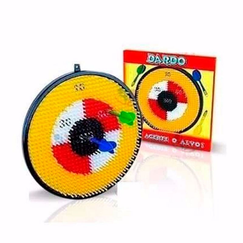 Brinquedo Infantil Jogo Tiro ao Alvo Grande Dardos Braskit - Loja