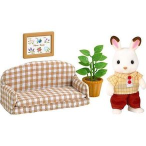 EPO2211_01_1-SYLVANIAN-FAMILIES-PAI-COELHO-CHOCOLATE-COM-SOFA---EPOCH-MAGIA