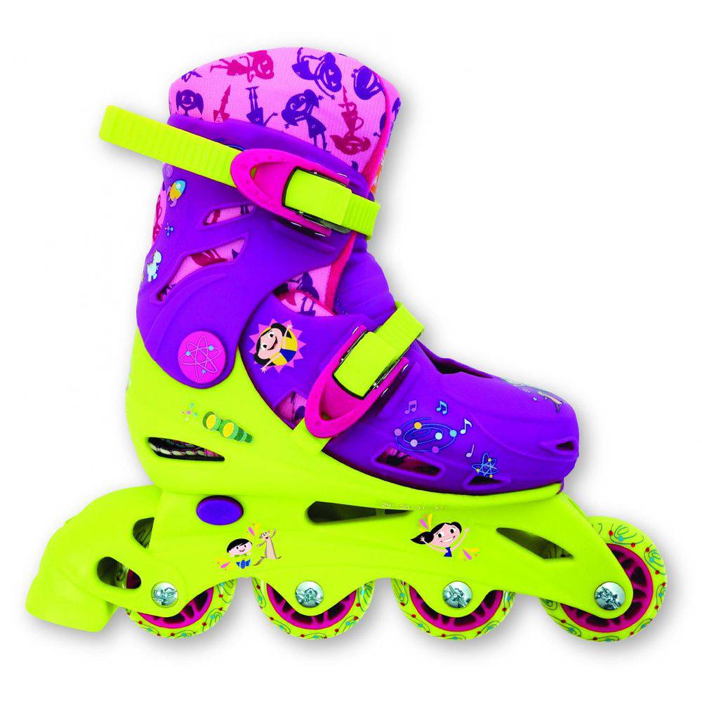 Patins Disney Show Da Luna 29 Ao 32 Roxo Dtc 3900 - Bumerang😍 Aproveite ...