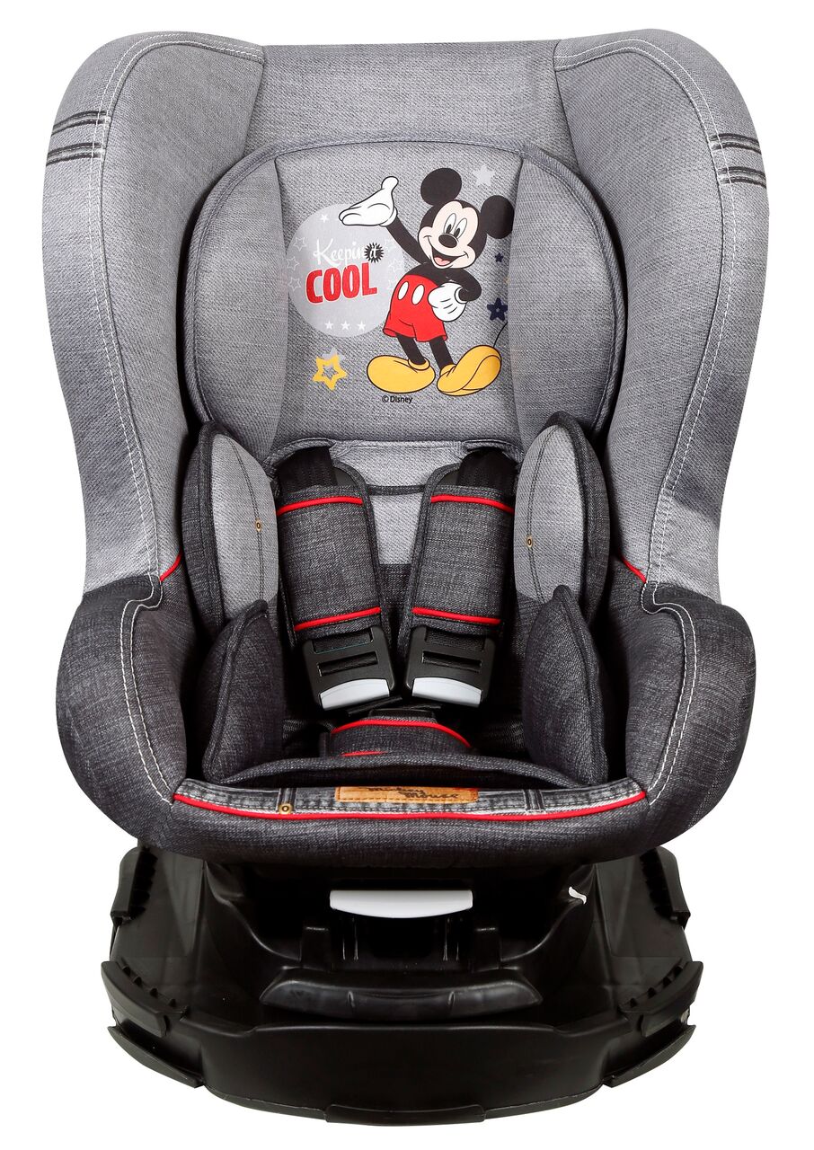 Cadeira Para Auto Disney Revo Denim Mickey Mouse - Teamtex