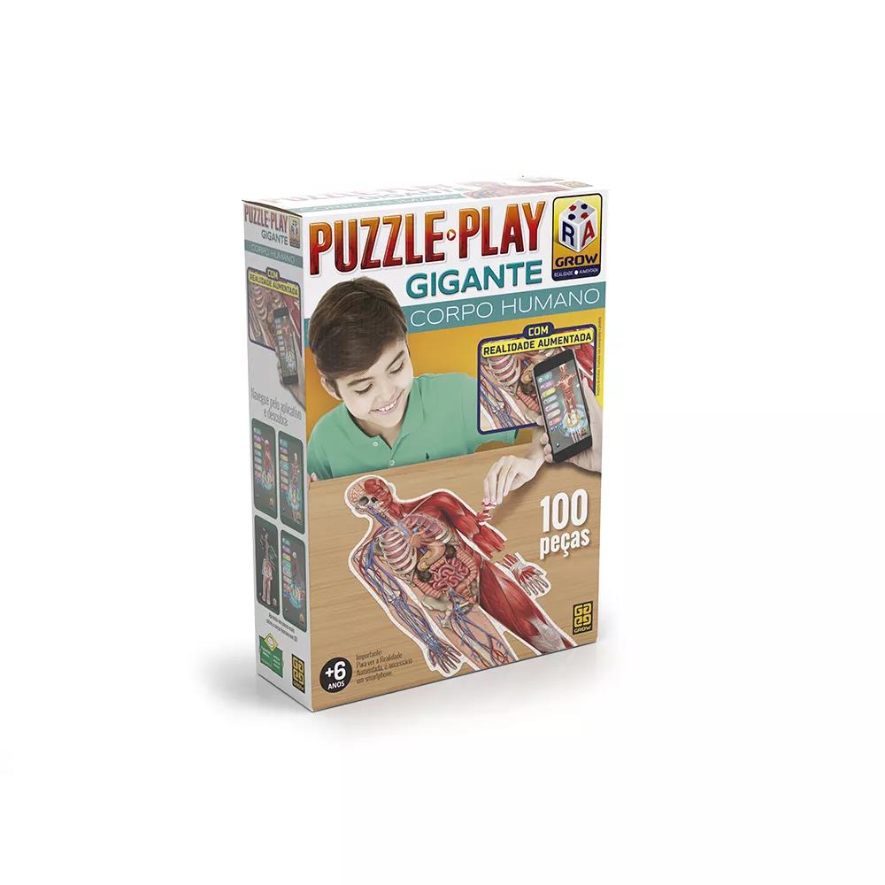 24 Piece Puzzle Frozen AÃ±os Quebra-Cabeça Peças Gigantes Corpo