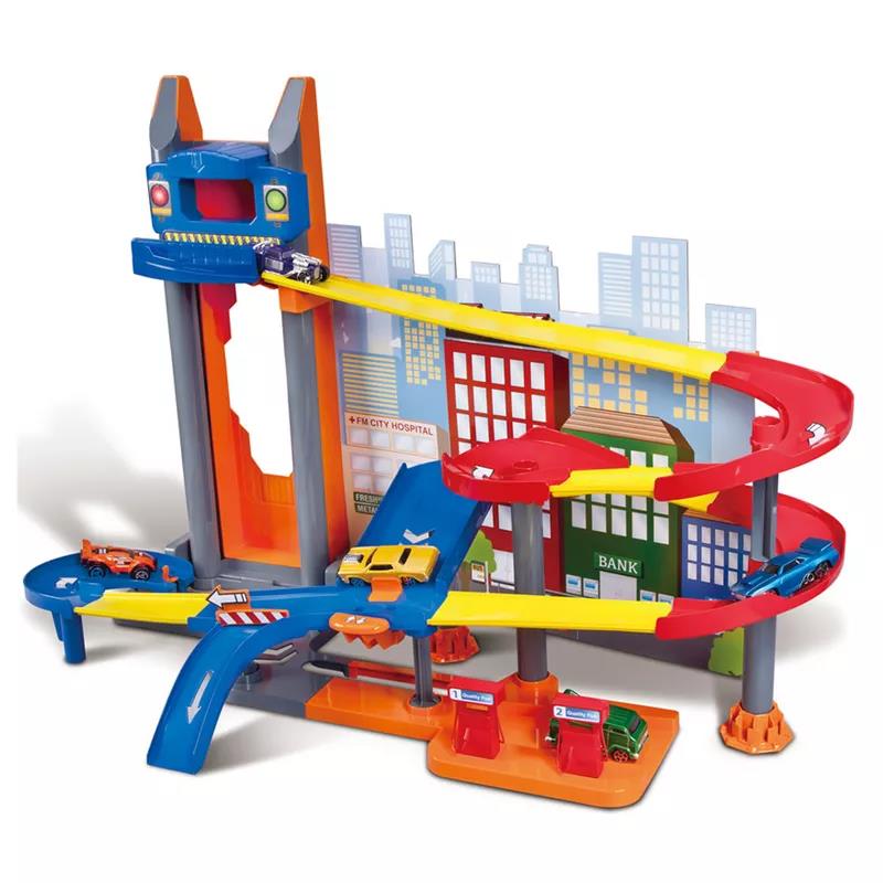 Playset Veículo e Pista de Percurso Patrulha Canina 2 em 1