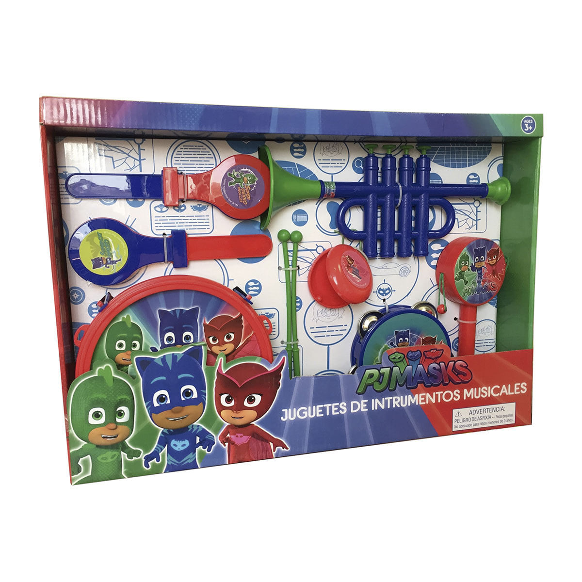 Teclado Musical - Pj Masks 14 Teclas Infantil - 1732 - Candide - Real  Brinquedos