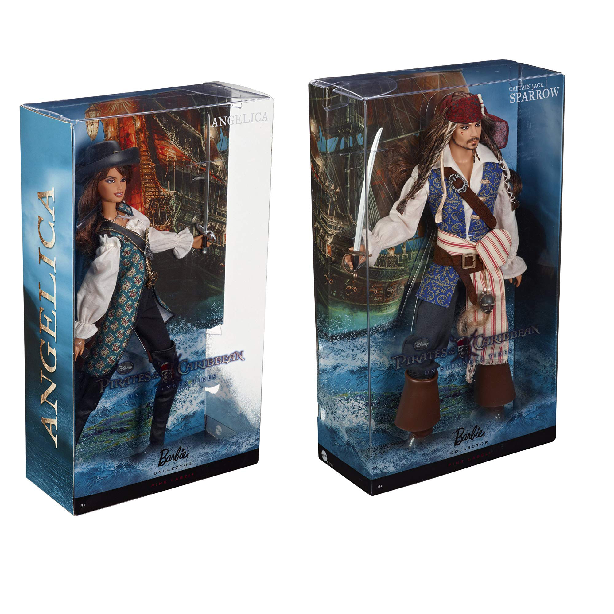 Jack sparrow hot sale doll mattel