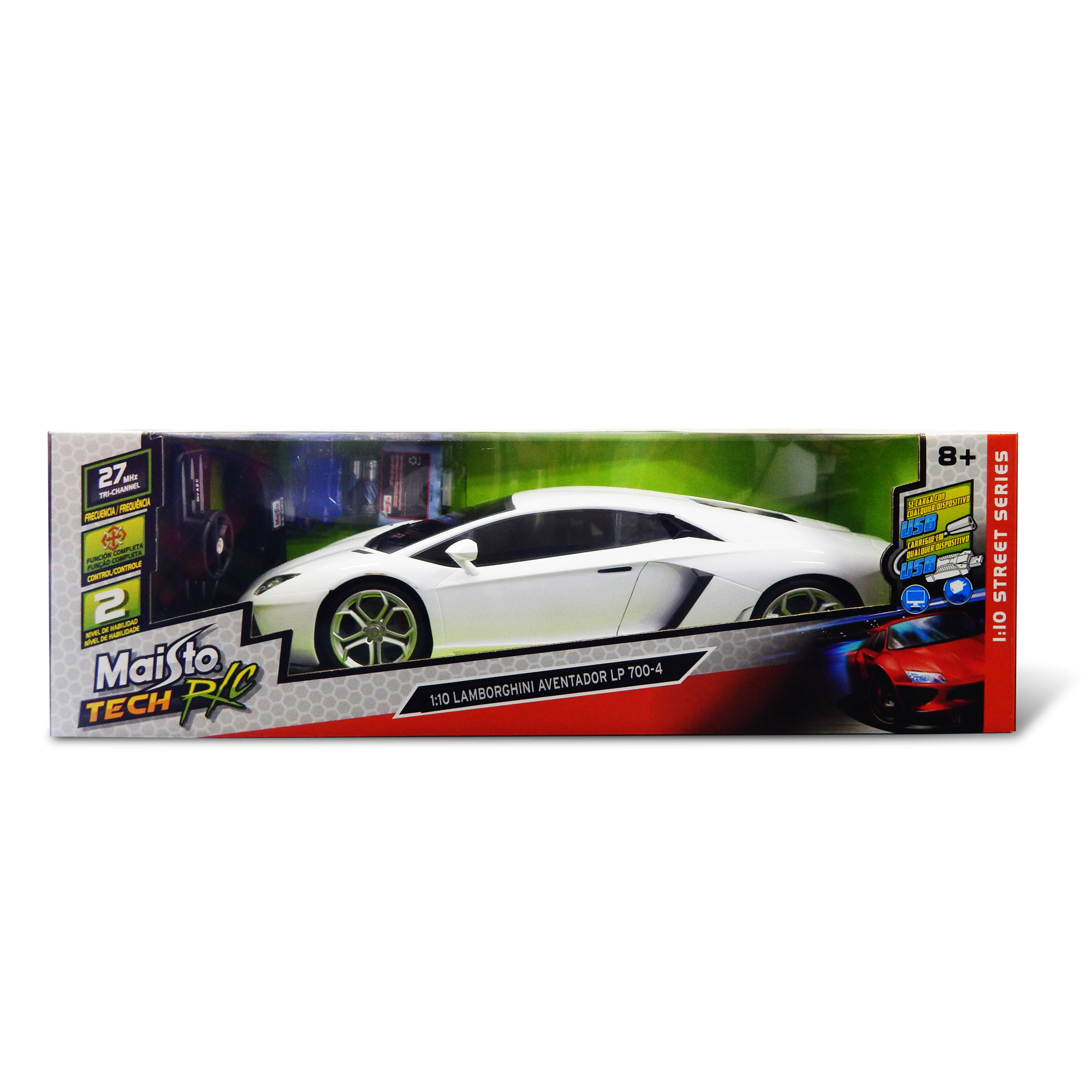 carro controle remoto lamborghini aventador lp 1 10 maisto tech r c mai81026 bumerang brinquedos carro controle remoto lamborghini