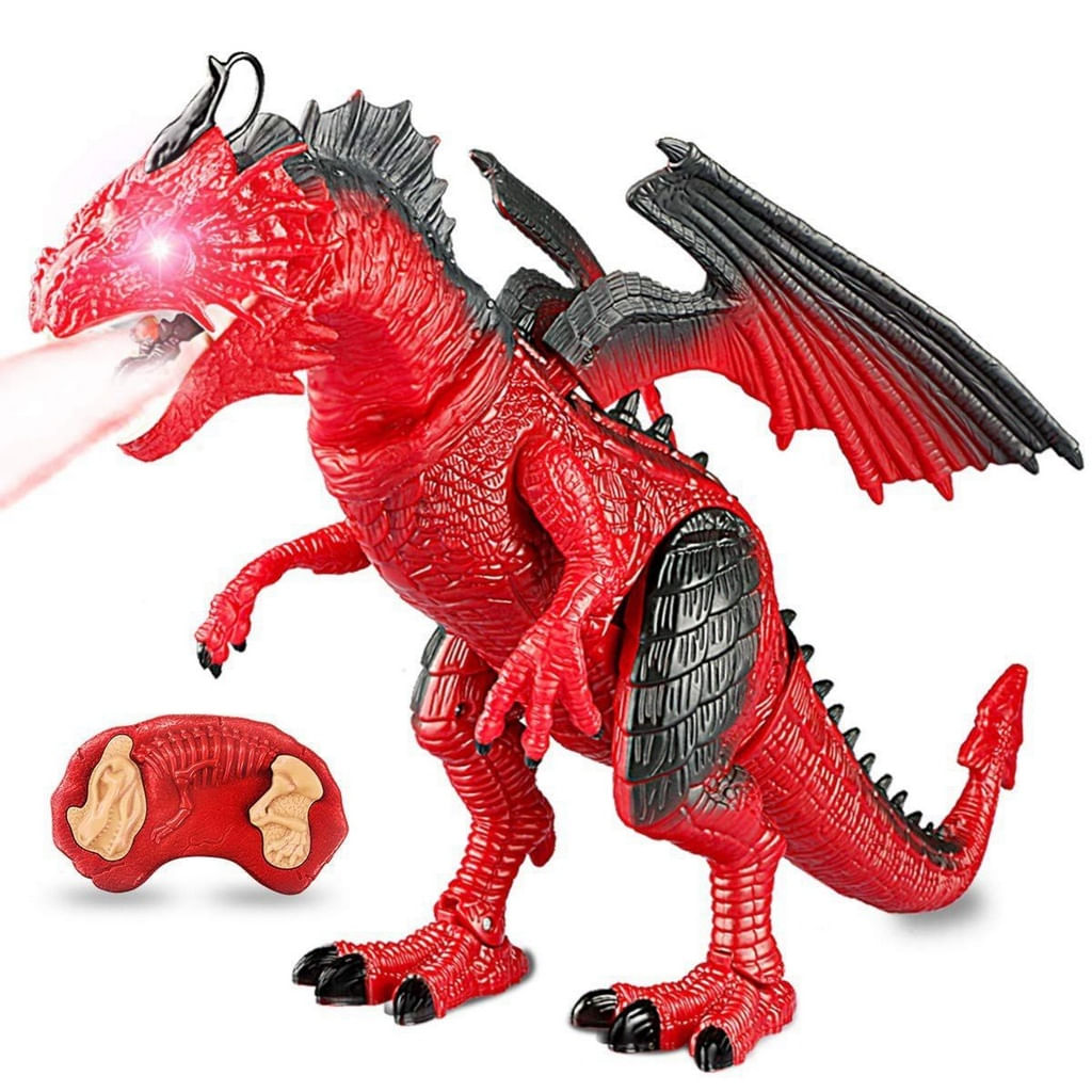 Figura Eletronica Dragao De Controle Remoto Lendarios Can1110 Bumerang Brinquedos