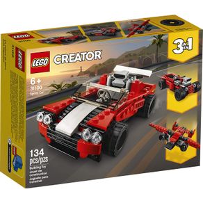 LEGO-31100_01_1-LEGO-CREATOR---CARRO-ESPORTIVO--LEGO-31100