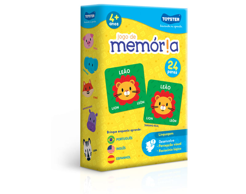 Jogo de Memória Barbie / Barbie Memory Set - Grow