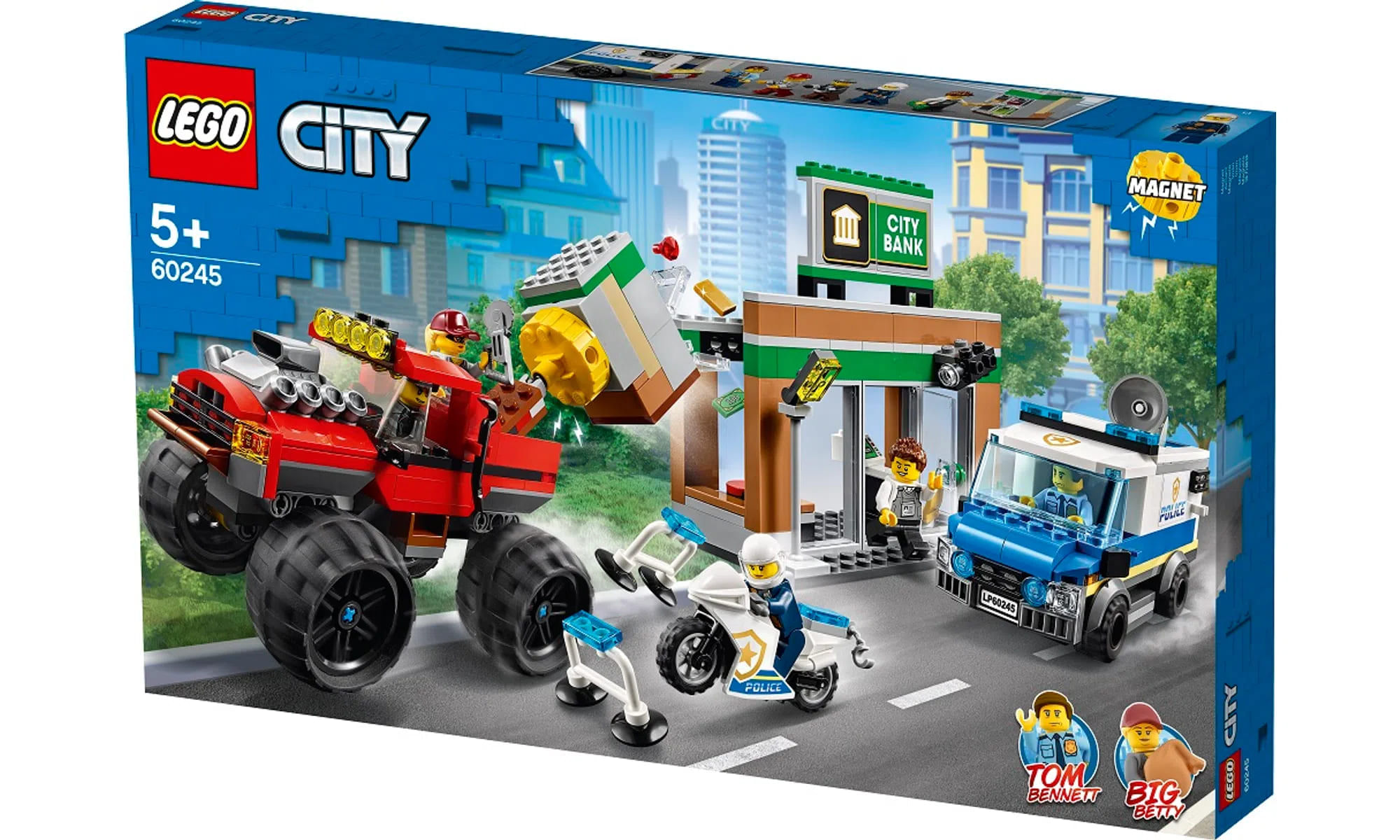 Lego City Policia Monster Truck Heist Bumerang Brinquedos Lego City Policia Monster Truck Heist Bumerang Brinquedos