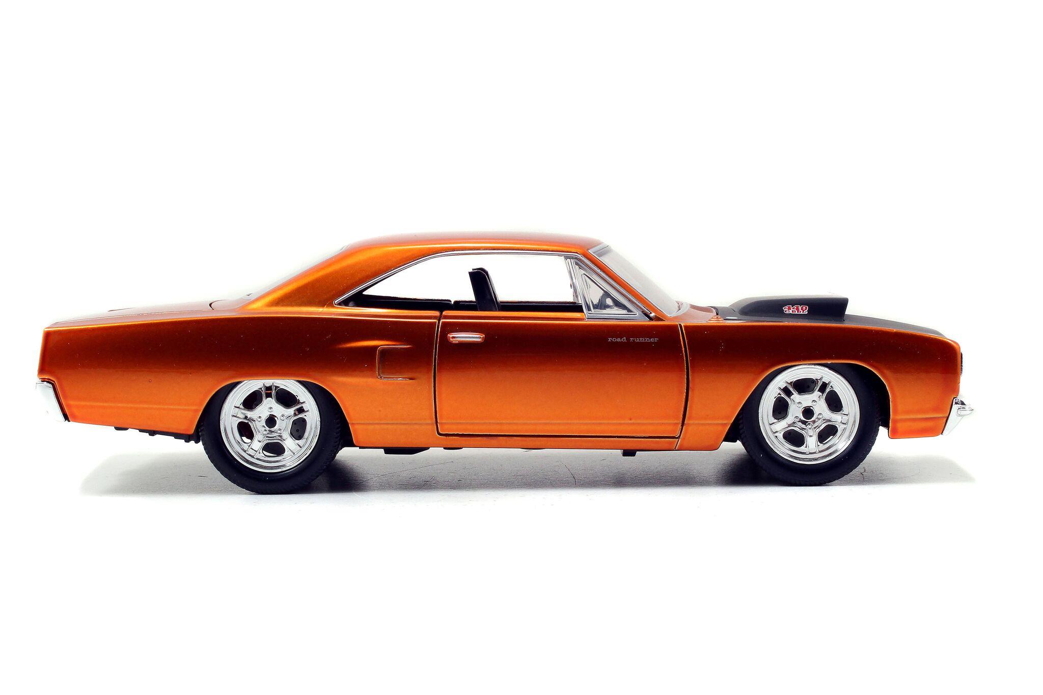 Miniatura Carro 1970 Plymouth Road Runner Velozes E Furiosos 1 24 Jada Bumerang Brinquedos