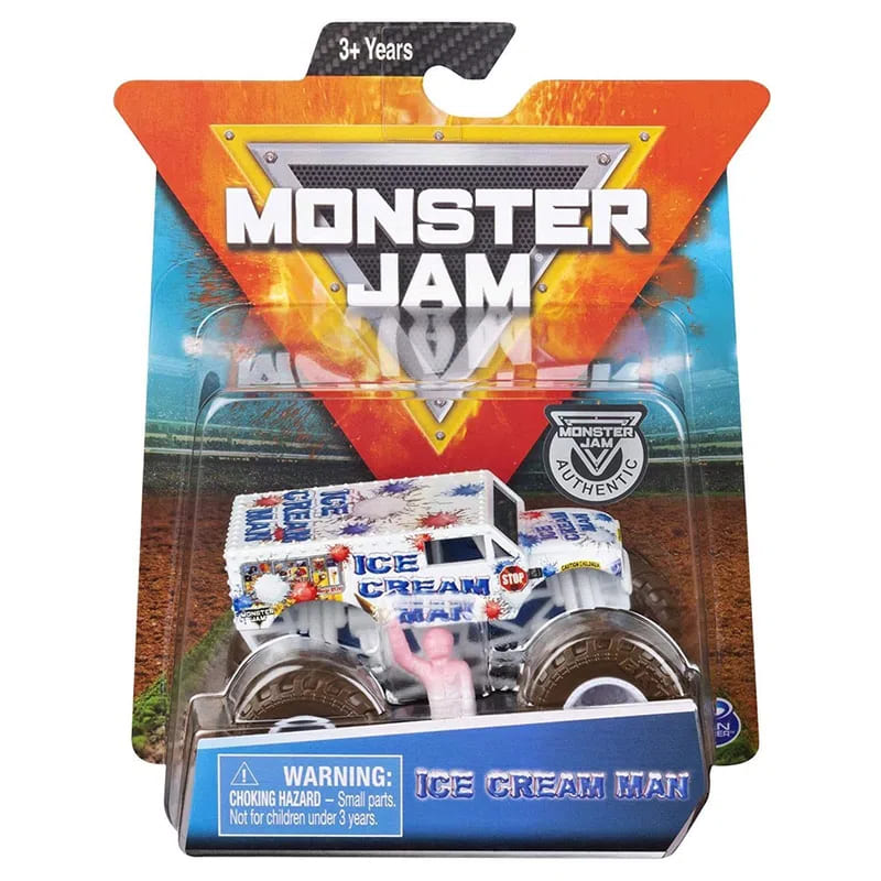 Mini Veículo e Figura - Monster Jam - 1/64 - Bumerang Brinquedos