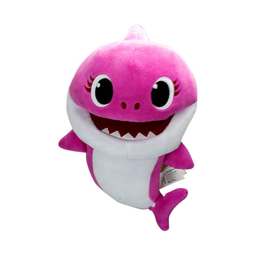Pelucia Fantoche Com Musica Baby Shark Bumerang Brinquedos Pelucia Fantoche Com Musica Baby Shark Bumerang Brinquedos