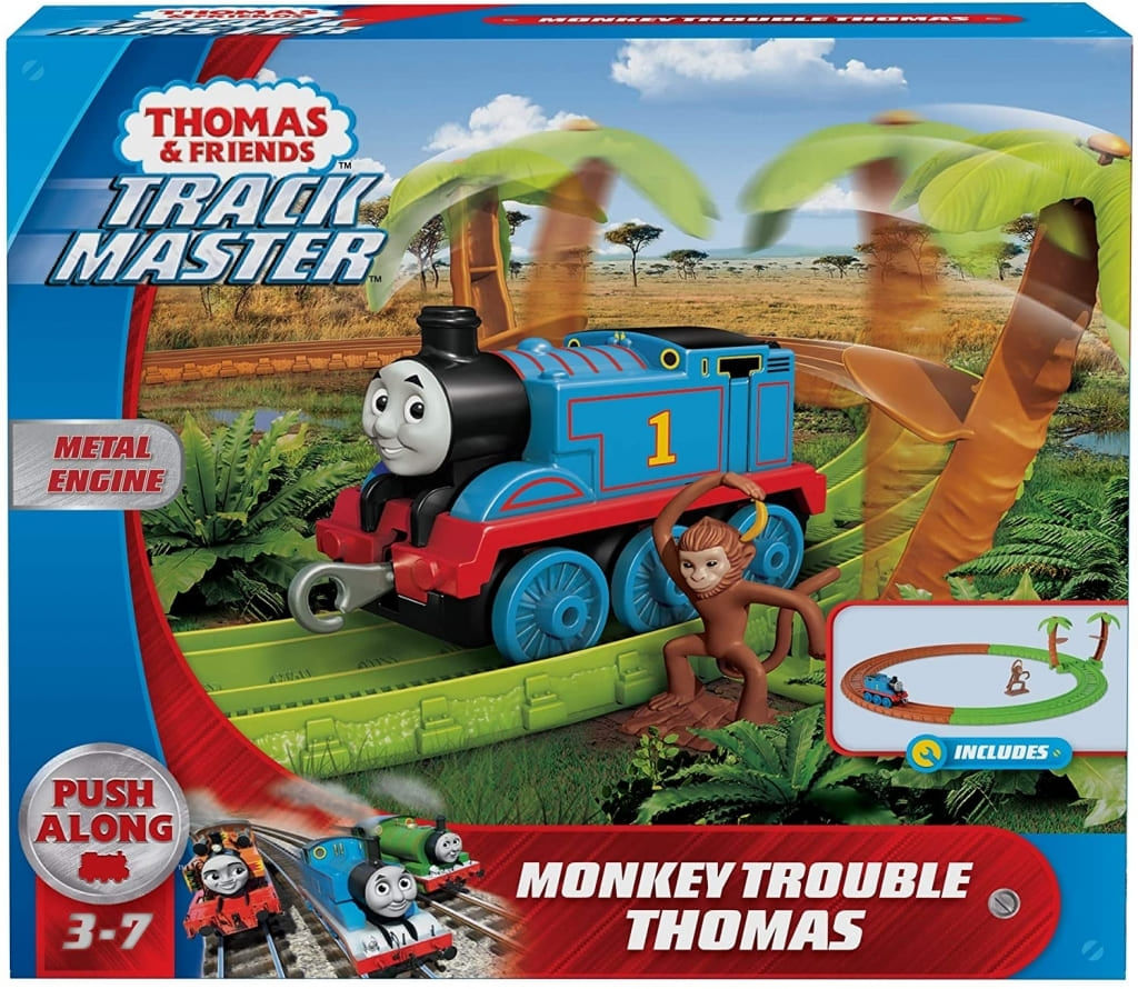 Pista trilhos de Trem do Thomas na Africa Original - Mini Cientista  Brinquedos