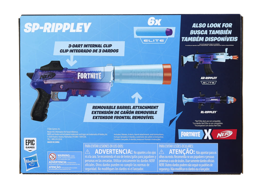 Nerf Fortnite Sp Rippley Hasbro F1036 Bumerang Brinquedos