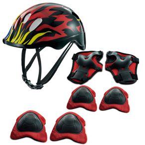 KJ19VM_01_1-KIT-DE-PROTECAO-COM-CAPACETE---CHAMAS--VERMELHO---ZIPPY-MIMO-STYLE