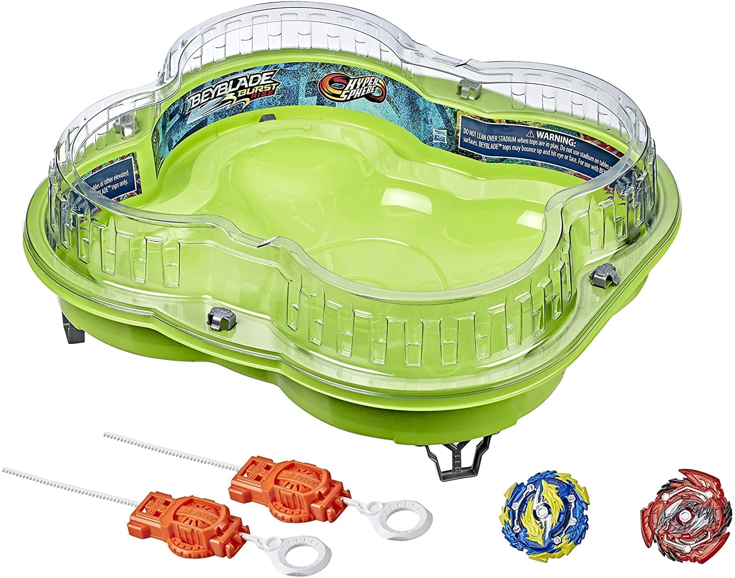 Kit 4 beyblades + Arena peão infantil brinquedo criança