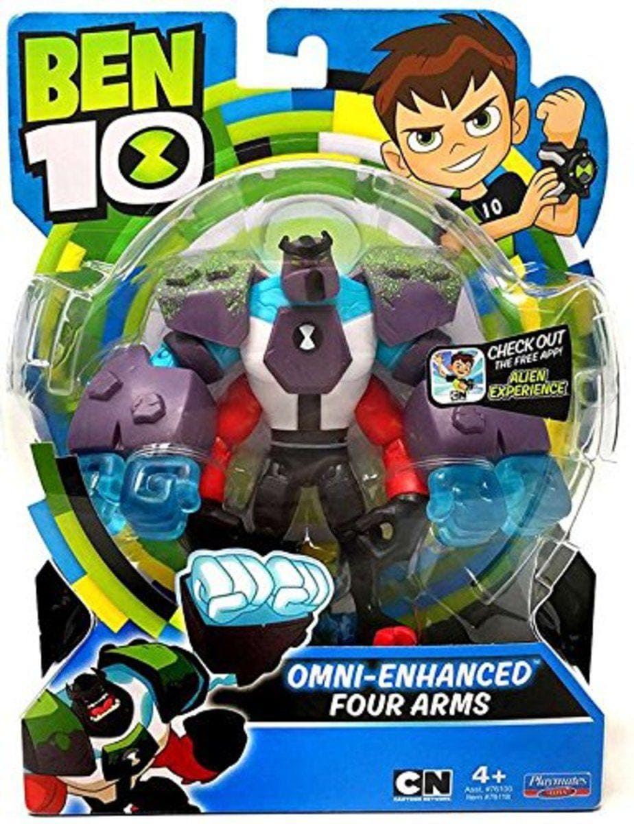 Mini Figura Articulada Ben 10 4 Braços Omnitunado Sunny 001750 - Bumerang  Brinquedos