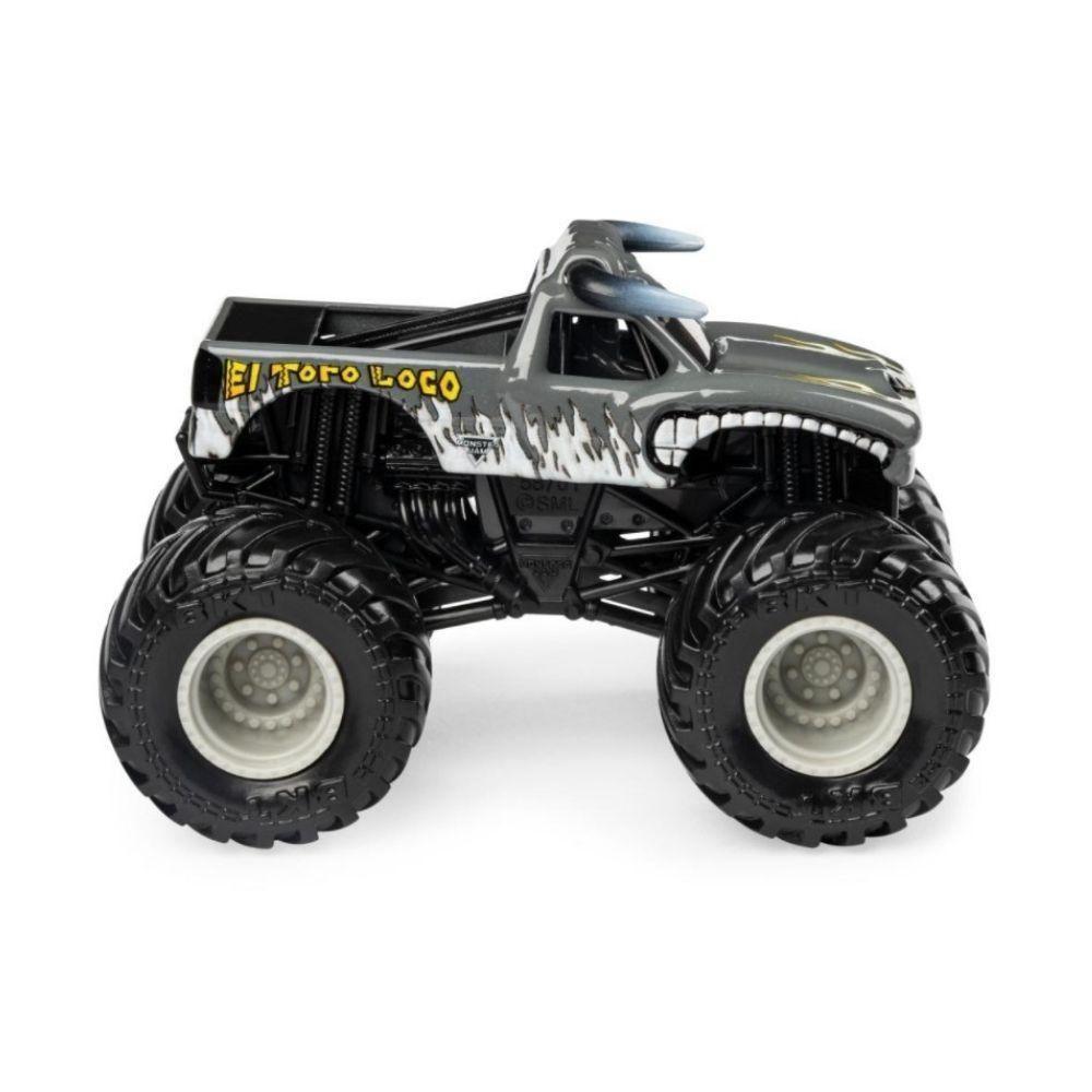 Mini Veículo e Figura - Monster Jam - 1/64 - Bumerang Brinquedos