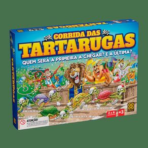 Jogo de Tabuleiro Corrida Das Tartarugas Grow - Xickos Brinquedos