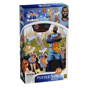 Quebra-Cabeça 500 Peças Space Jam Grow 04111 - Bumerang Brinquedos