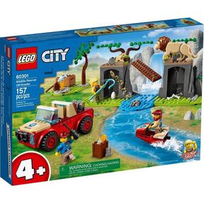 LEGO-60301_01_1-LEGO®-CITY-OFF-ROADER-PARA-SALVAR-ANIMAIS-SELVAGENS-60301
