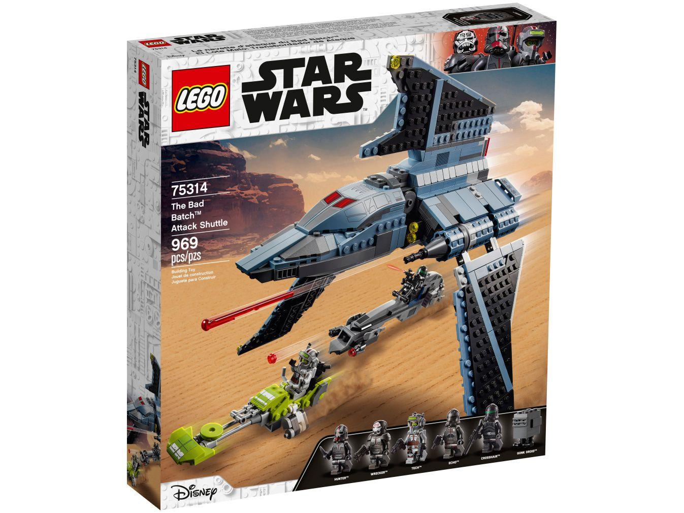 パピー Lego® Star Wars¿ A Nave De Ataque Bad Batch 75314 4111175314