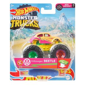 Hot-Wheels-Basico-1-64-Monster-Trucks---VW-BEETLE-Monster-Trucks---VW-BEETLE
