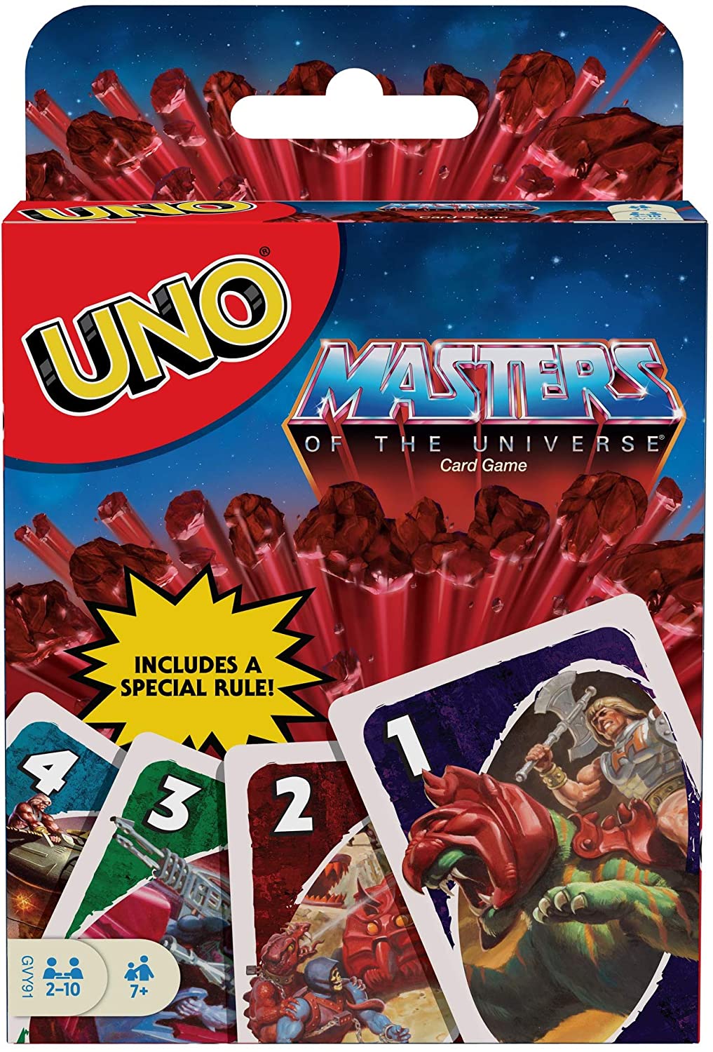 Jogo Uno Mestres do Universo - Bumerang Brinquedos