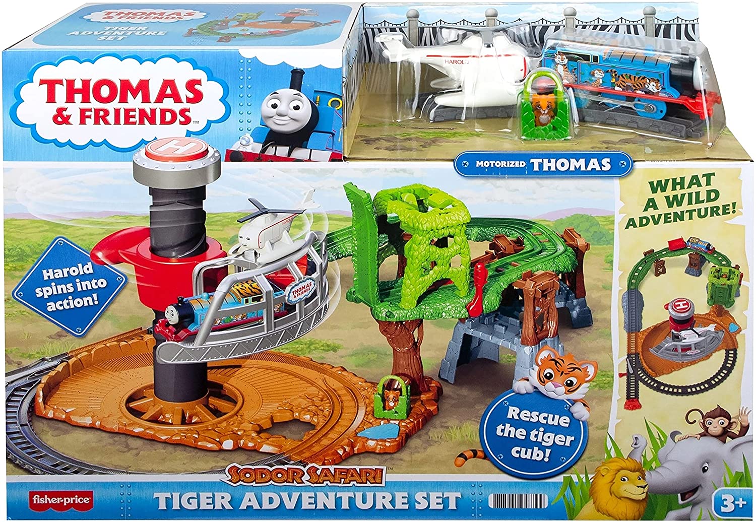 Pista Thomas e Seus Amigos Na África - Bumerang Brinquedos