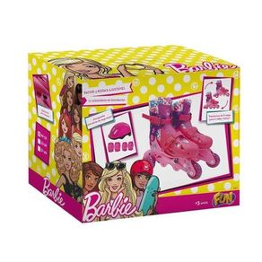 Patins-da-Barbie-Ajustavel-3-Rodas-29-32-com-Acessorios