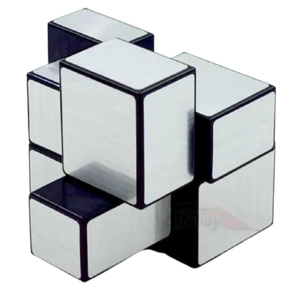 Cubo Mágico Mirror Blocks 2x2 Prata - Bumerang Brinquedos