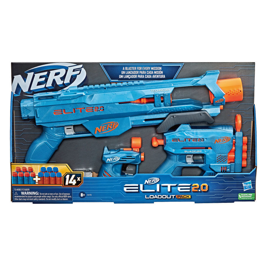 Elite 2.0 Loadout Pack Nerf F4179 - Bumerang Brinquedos