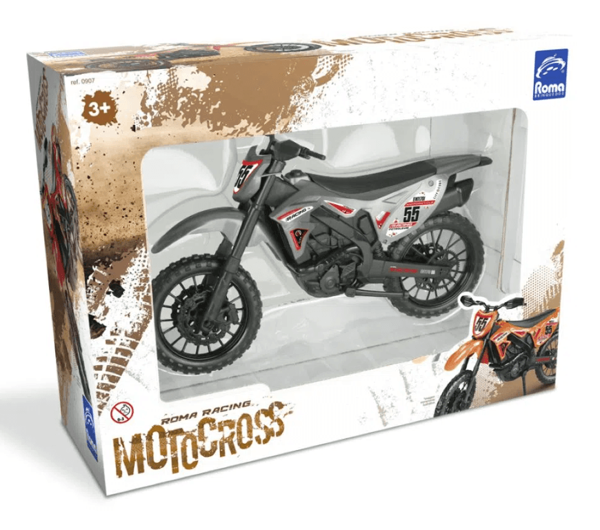 Moto Roma Racing Motocross Preto Roma Jensen 0907 - Bumerang