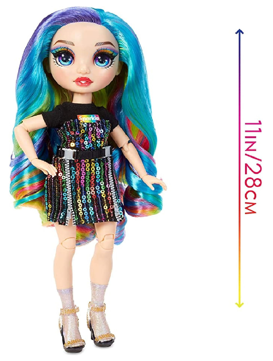 Boneca Rainbow High gigante 60 cm Amaya Raine MGA - Taffy Shop - Brechó de  brinquedos