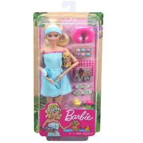 Boneca---Barbie---Fashionista---Dia-de-Spa-Com-o-Pet---Mattel