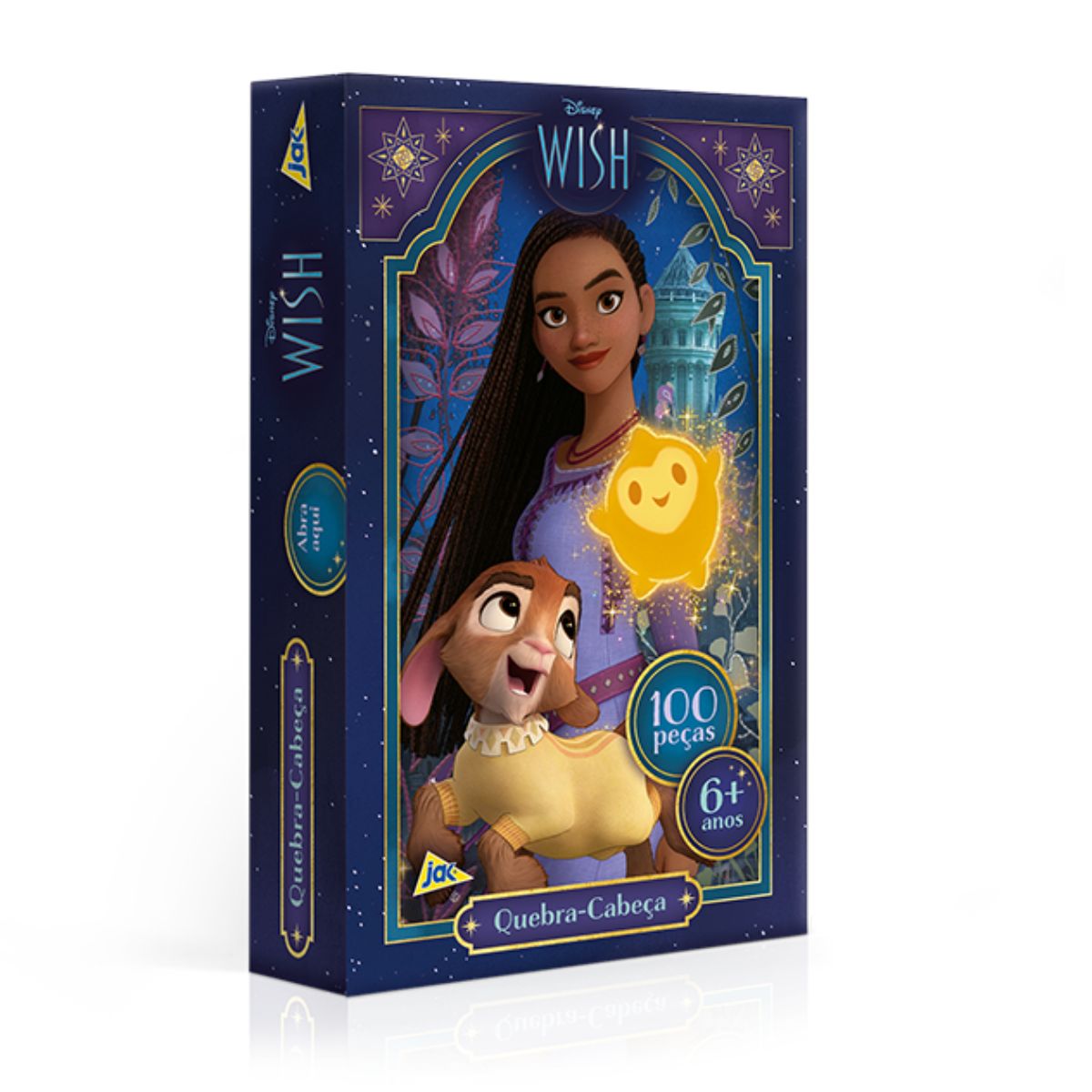 Disney Frozen Puzzle 3D Jogo Super Quebra-Cabeça 100 Peças da Estrela 