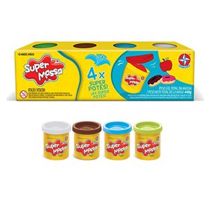 Super-Massa-4-Potes-Marrom---Branco---Verde---Azul
