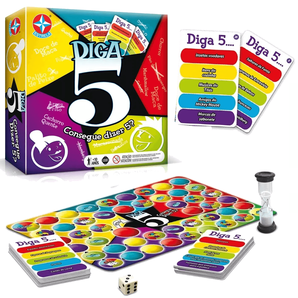 UNISSEX - JOGOS - DE TABULEIRO Estrela – Bumerang Brinquedos