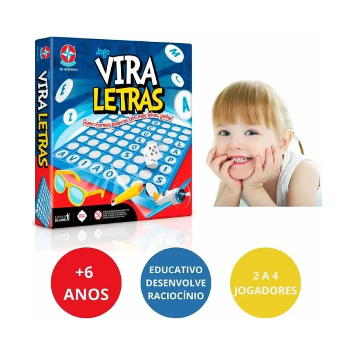 Jogo Vira Vira - LUDI - Kiaga