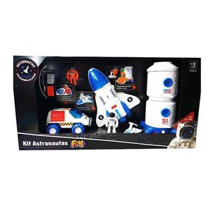 Playset-com-Figuras-e-Veiculos-Conjunto-Astronauta