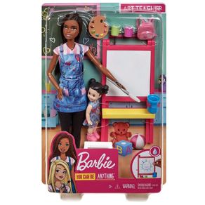Boneca-Barbie-Professora-de-Artes-Morena