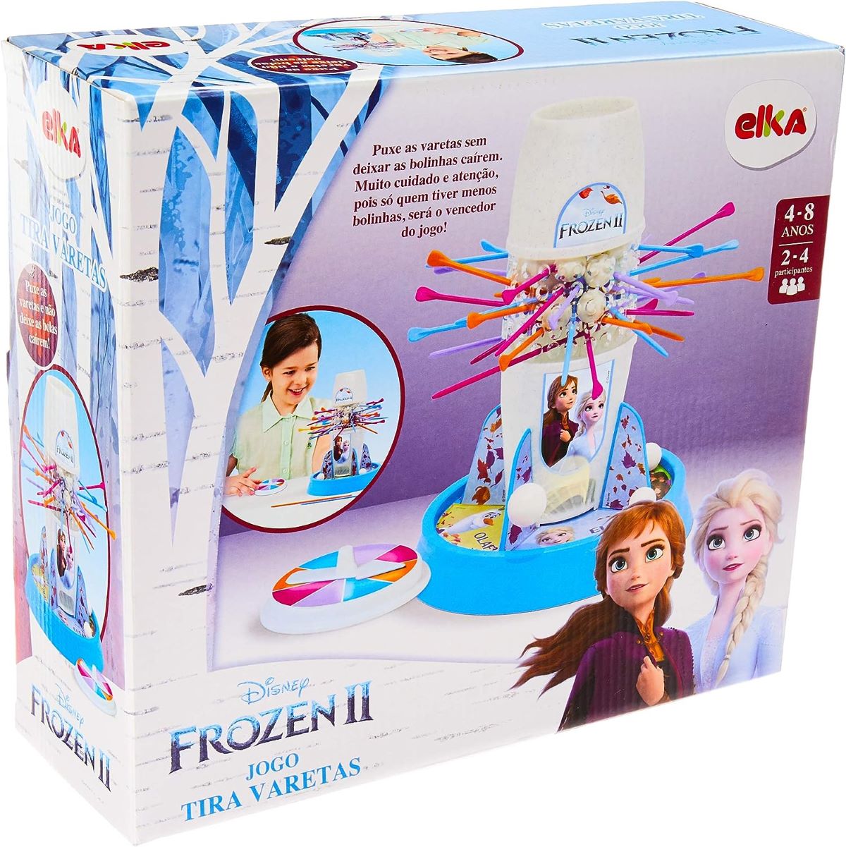 Brinquedo Infantil Jogo De Boliche Frozen 2 Lider - Papellotti