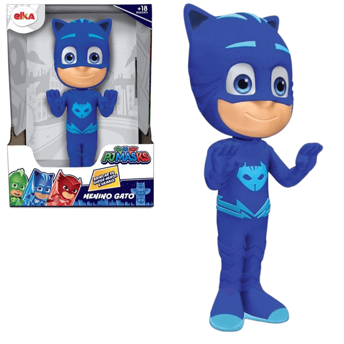 PJ Masks - QUEBRA CABEÇA CORIJUTA - Mimo Play - Mimo Toys