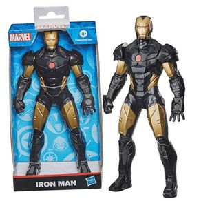 Boneco-Homem-De-Ferro-Dourado-Marvel-Olympus-24cm