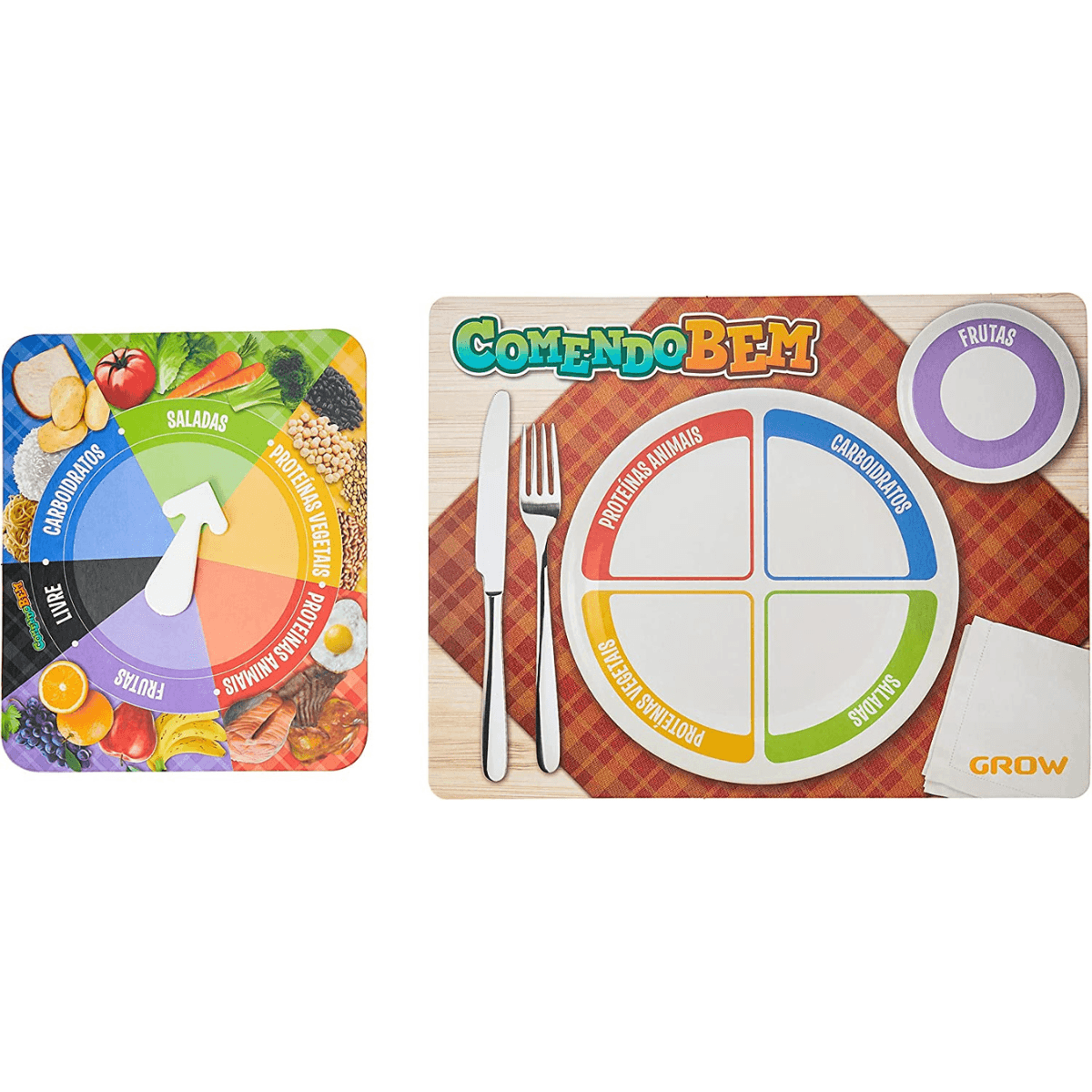 Jogo Comendo Bem Grow 03560 - Bumerang Brinquedos