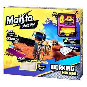 Set-Arena-e-Miniatura-Sand-Adventure-Working-Machine