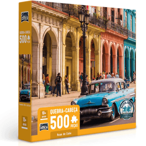 Quebra-Cabeca-500-Pecas-Ruas-de-Cuba
