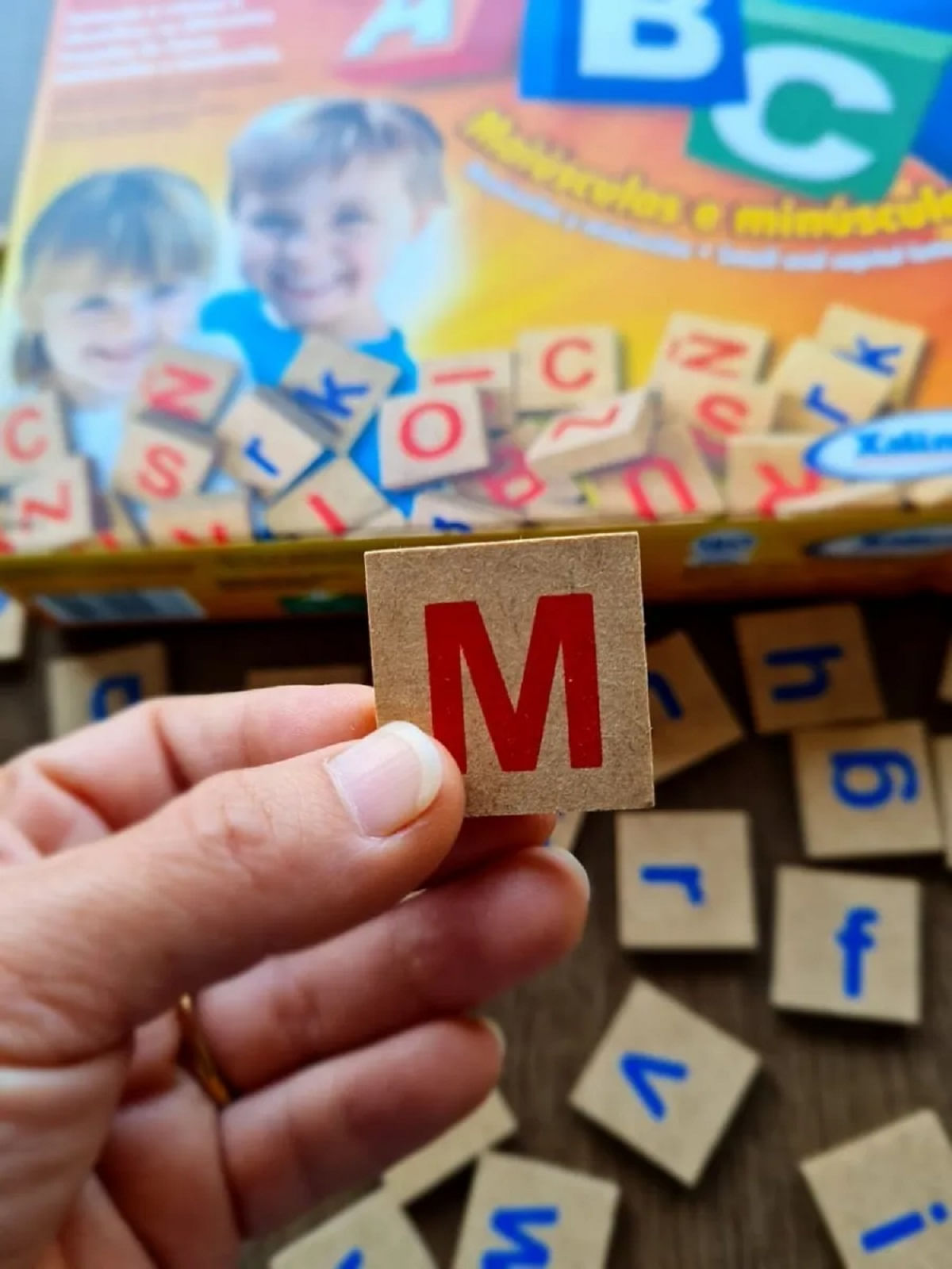 Jogo Abc Com 72 Peças Xalingo 52665 - Bumerang Brinquedos