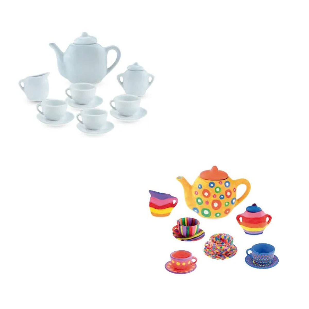 Conjunto Art e Craft Jogo De Xícaras Zoop Toys Zp00227 - Bumerang